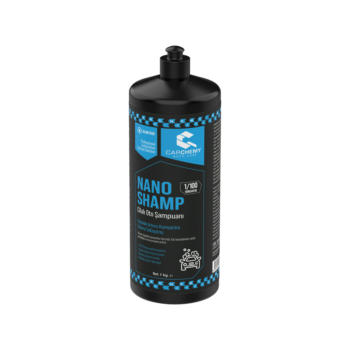 Cilalı Oto Şampuanı - Nano Shamp 1 kg