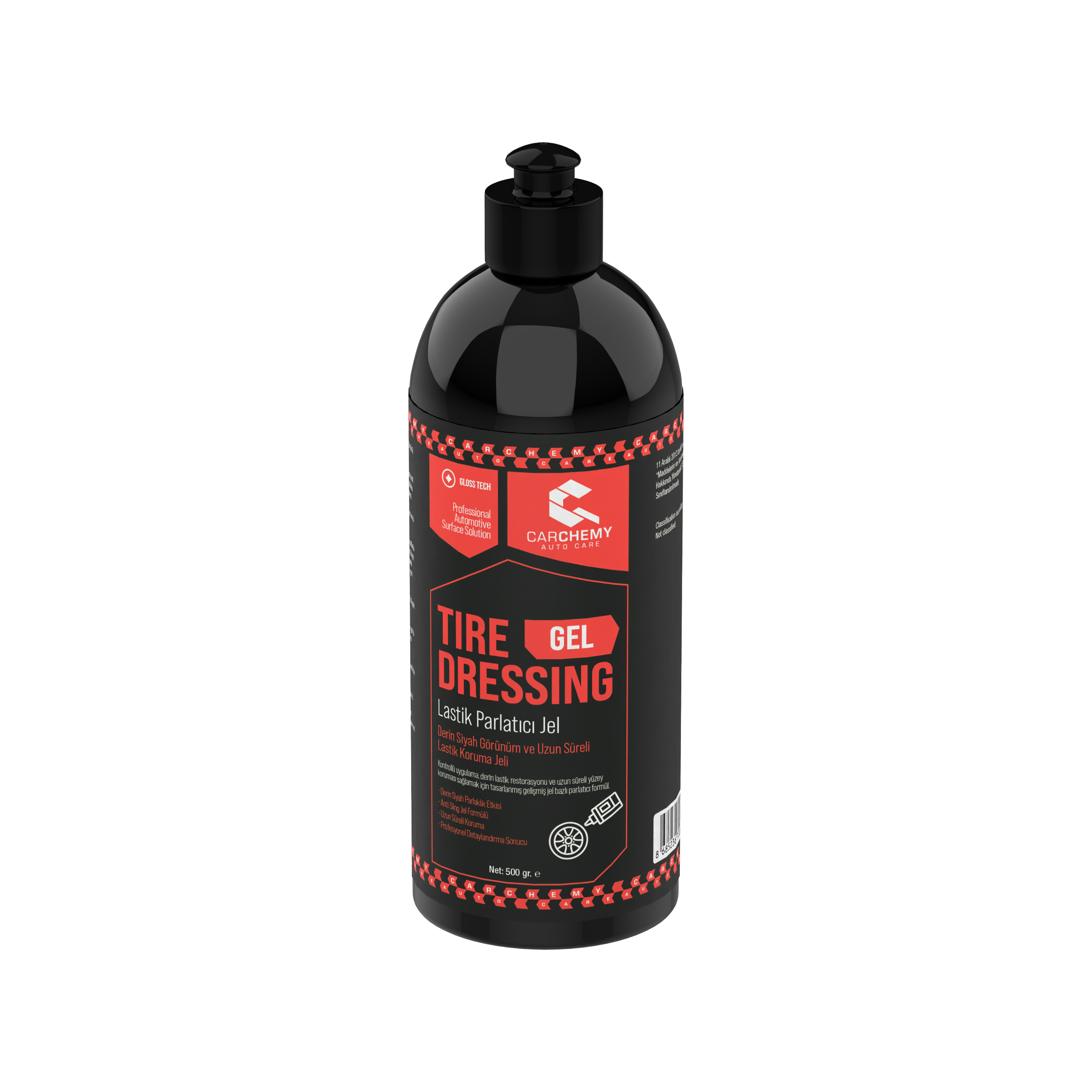 Lastik Parlatıcı Jel - Tire Dressing Gel 500 gr