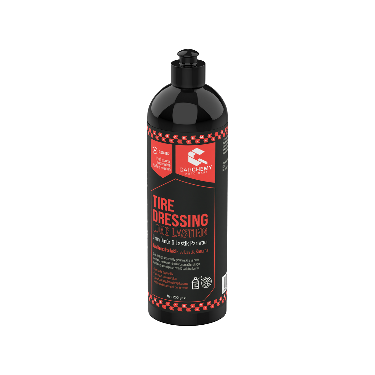 Uzun Ömürlü Lastik Parlatıcı - Tire Dressing Long Lasting 250 gr