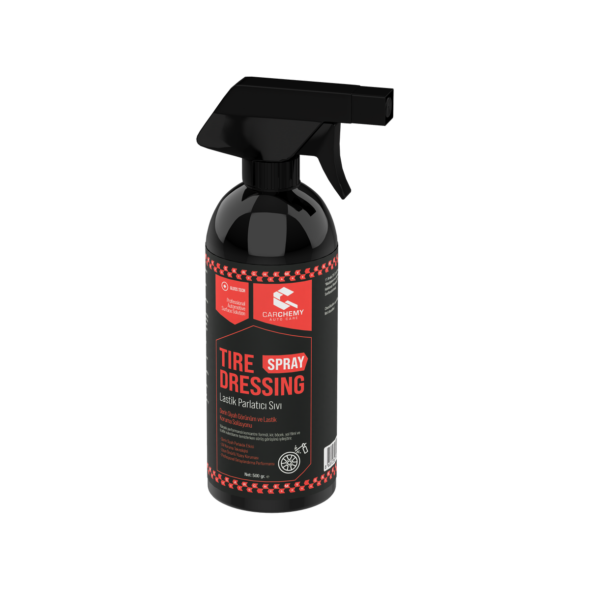 Lastik Parlatıcı Sıvı - Tire Dressing Spray 500 gr